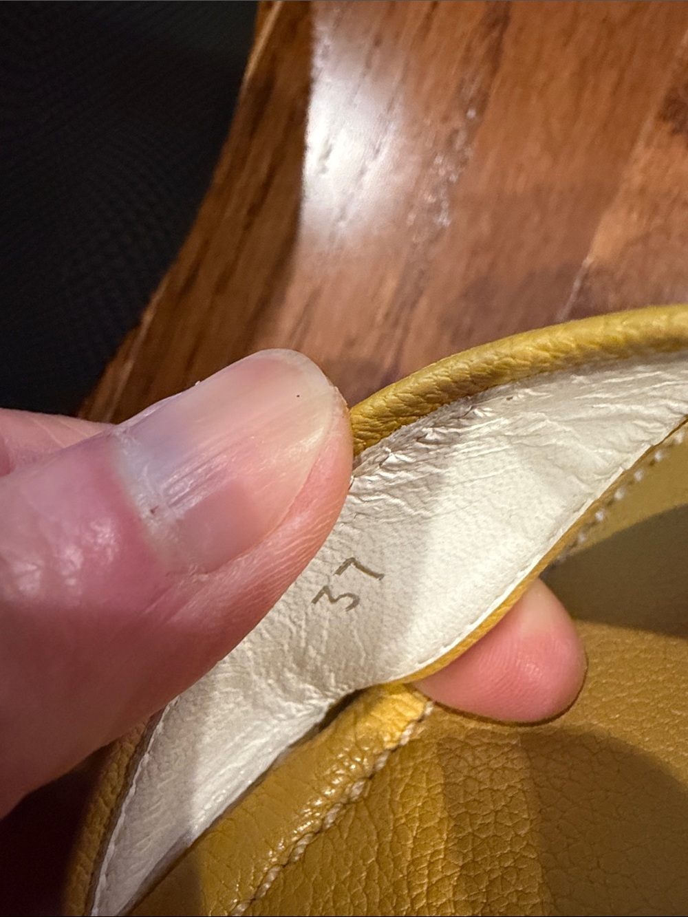 Prada Yellow Leather Platform Thong Sandals - Picture 13 of 17
